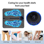 Rechargeable Electric Foot Massager Pad Electrostimulator Massage Mat EMS Muscle Massager Relax Feet Massage Fitness Masajeador