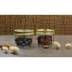 8 oz Mason Jars, Wide Mouth Half Pint Canning Jars with Lids and Rings, 12-Pack Small Glass Jars for Home Canning and Meal Prep