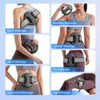 Portable Mini Fascia Ring Massager, Bionic High Frequency Vibration, Comfortable Multifunctional Muscle Massage Tool for Deep Tissue Relief