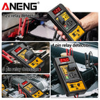 Car Relay Tester ANENG RT01 Universal 12-24V Automotive Car Battery Voltage Tester Check LED Indicator Light Relay Diagnostic