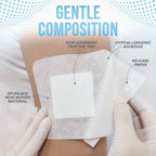 50PCS Non-Woven Medical Adhesive Bandages, Easy Tear Wound Dressing, Individually Wrapped Protection Equipment for First Aid Kit
