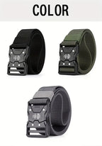 2PC Tactical Waist Belt - Durable Automatic Buckle, Perfect for Outdoor Adventures, Unisex Accessories for Men and Women