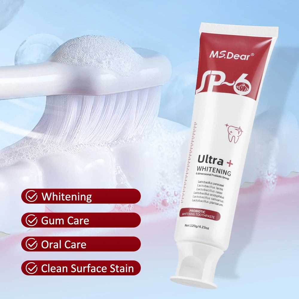 Niacinamide Whitening Toothpaste Refreshing Clean Teeth For Men And Women Fresh Breath Toothpaste To Remove Surface Stains