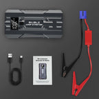 Car Emergency Start Power 12V Vehicle Rescue, Ordinary Clamp, 20000mAh Capacity, Portable Battery for Car Starting