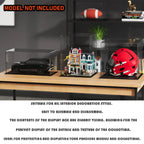 1:14 Scale Transparent Acrylic Display Box, Suitable for the Protection and Display of Toy Car Models, Building Blocks, Small Collectibles, and Figurines (Inner Dimensions 37X19X12Cm)