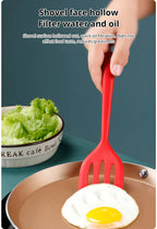Small Silicone Dpatula Heat-resistant and Non Stick Pan Frying Spatula Flat Bottom Pan Spatula Kitchen Tool