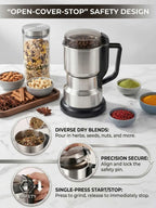 Multi-functional Electric Grinder, High-Power Food-grade Coffee & Grain Grinder,Coffee Lovers & Baby Complementary Food