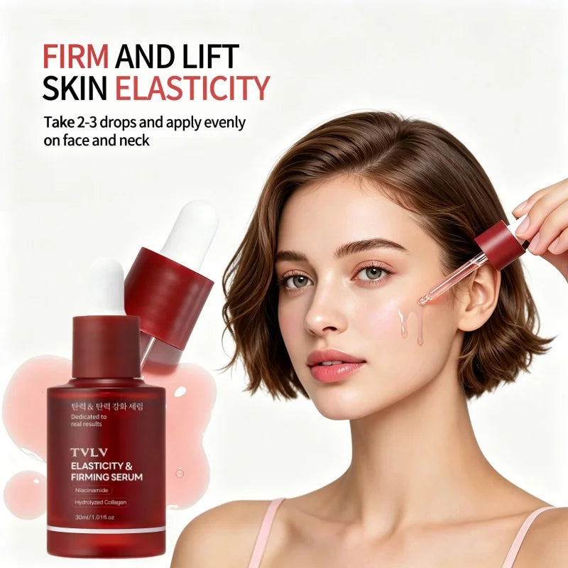 Collagen Firming And Lifting Serum Deeply Moisturizing Nourishing Gently Reduce Fine Lines Facial Serum Korean Daily Skincare