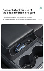 For Tesla Model 3 Model Y Accessories 2023 Central Control Armrest Box Phone Pocket Car Glasses Case Storage Tray Auto Parts