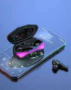 2026 New TWS Wireless Earphones with Bluetooth 5.49 Gaming Headset Sport Earbuds with LED Display Earhooks and Built-in Mic