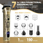 Ufree Beard Trimmer for Men, Electric Razor Shaver, Cordless Hair Clipper Shaving Kit for Mustache Body Nose Ear Hair Facial, Ad