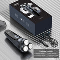 Sejoy 3D Floating Electric Shaver for Men Rechargeable Electric Razor Shaving Machines Mens with Electric Hair Trimmers
