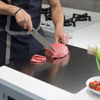 Stainless Steel Cutting Boards for Kitchen, Kneading Cutting Board Mats, Metal Cutting Board for Meat, Fruits, Vegetables, Bread, and Baking Small Cutting Boards