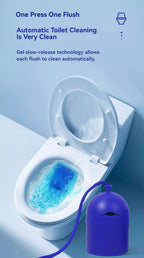 Automatic Toilet Bowl Cleaner, Tank Freshener, Odor Control, No Scrub Cleaning, Long Lasting up to 300 Flushes