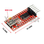 1-10PCS FT232RL FT232 FTDI USB 3.3V 5.5V to TTL Serial Adapter Module for Arduino FT232 Pro Mini Port USB TO TTL 232 Type-C USB