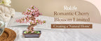 Rolife DIY Wooden 3D Puzzle Sakura Bonsai Model Building Kit for Home Decor Christmas Birthday Gifts for Adults Kids Friends