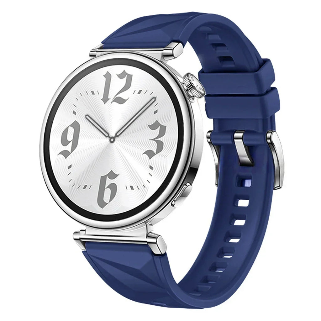 18mm Women Strap for Huawei Watch GT6/5 41mm Sport Silicone Replacement Band for Huawei Watch GT4 41mm Breathable 18mm Wristband