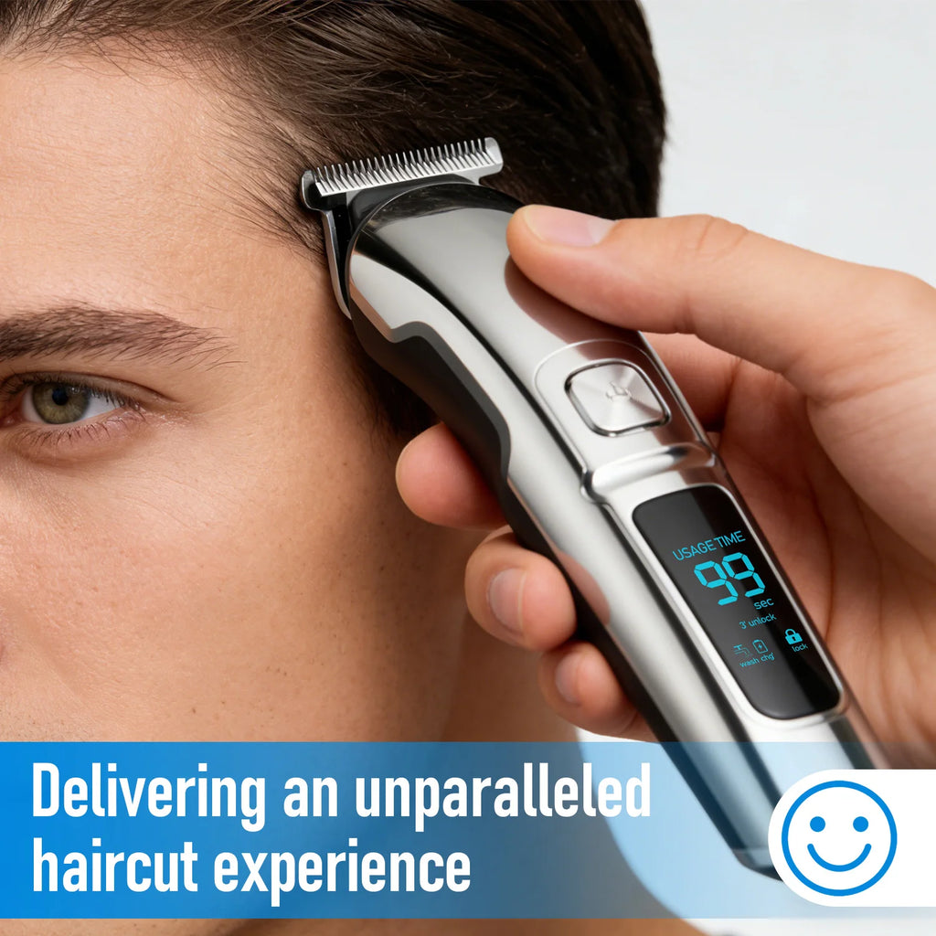 Ufree Electric Hair Cutting Machine Beard Trimmer Hair Clipper Rechargeable Man Shaver Trimmer Barber Professional Hair Trimmer