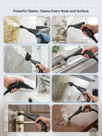 2500W High Temperature Steam Cleaner 110V Portable Handheld Steam Cleaning Machine With Multiple Accessories US Plug