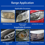 Car Headlight Restoration Kit Car Accessories Headlight Repair Polish Kit Headlamp Anti-Scratch Detailing Cleaning Maintenance