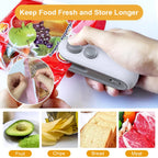 Mini Heat Bag Sealing Machine Plastic Bag Sealer Portable Thermal Plastic Bag Sealants Handheld Plastic Bags Sealing Machine