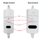 Electric Blanket 220V EU Plug Striped Printing Winter Insulation Heating Electric Blanket Constant Temperature Control