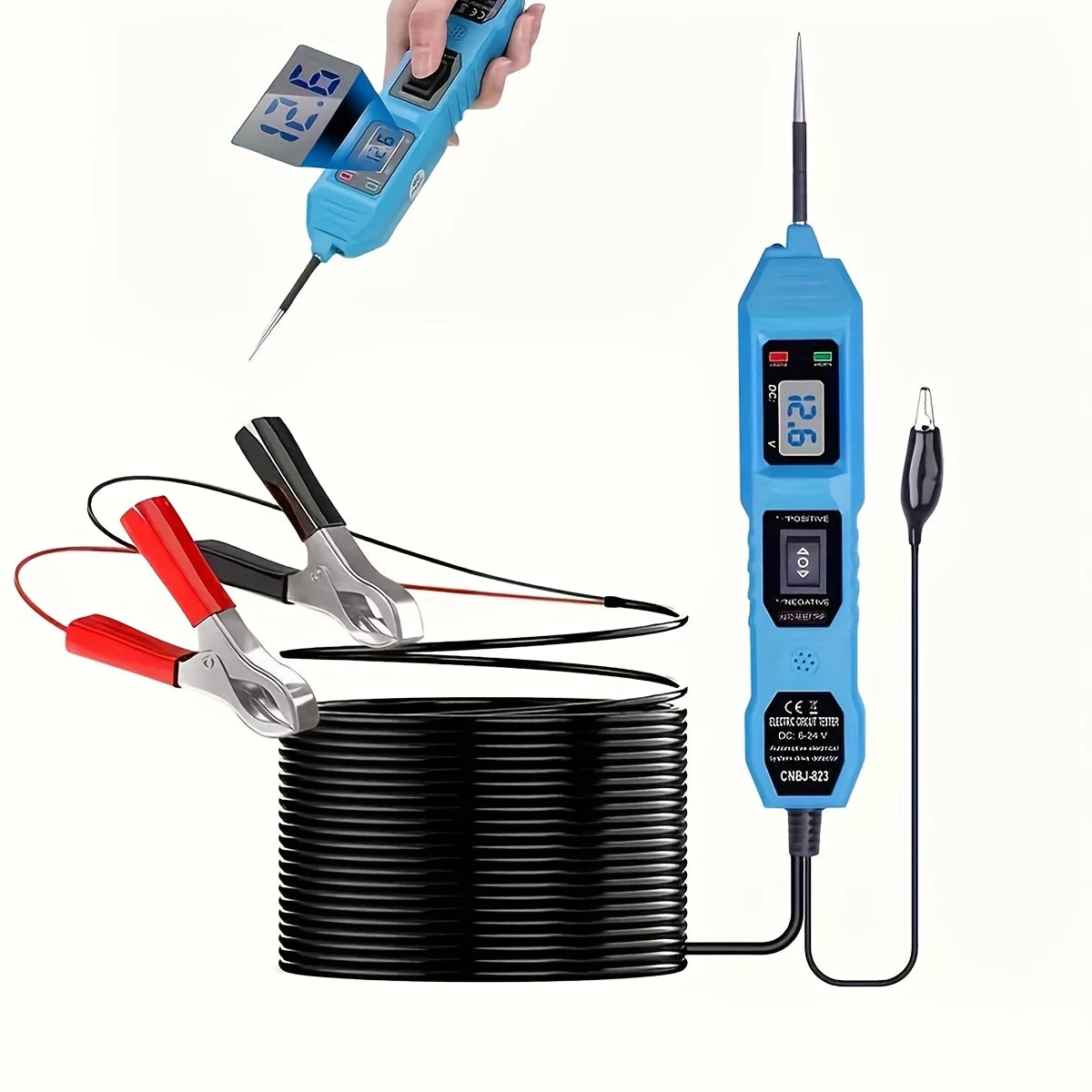 CNBJ-823 Car Power Circuit Tester Automotive Diagnostic Tool for Electrical System Inspection