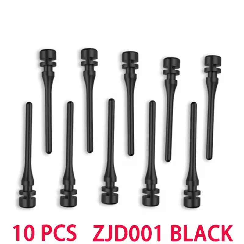 Goldpo Screw Pin Rivet Rubber Fan Noise Absorbtion Anti Vibration Mount Silicone Shock-absorbing Nails Black