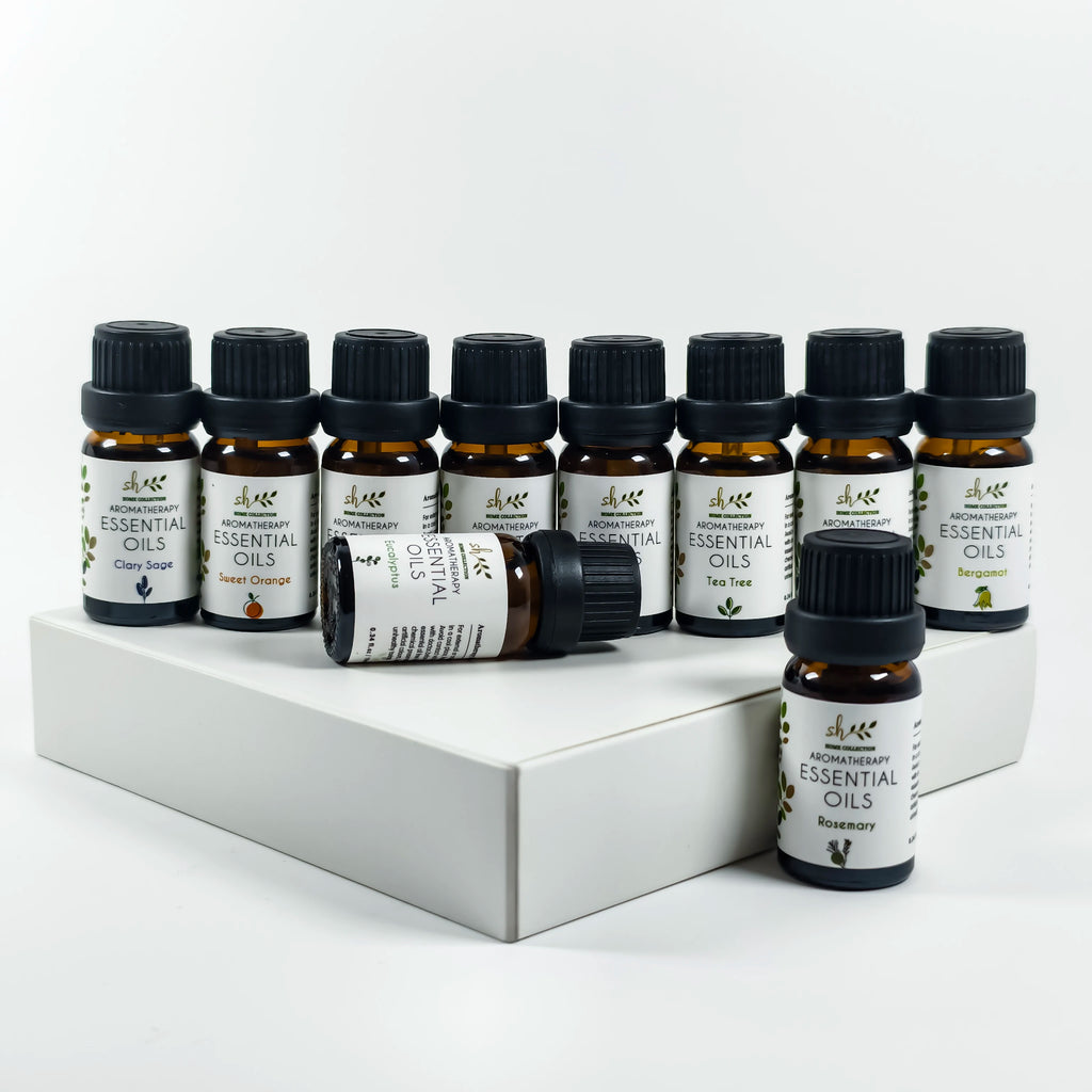 10Pcs&6pcs Essential Oil Gift Set, for Diffuser, Humidifiers, Skin Care, Massage, Fragrance Oil Scent for DIY Candle Soap Making