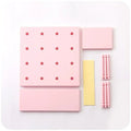 Punch Free Pegboard Display Stand Wall Organizer Storage Plate Living Room Kitchen Bedroom Wall Hanging Decoration Wall Shelf