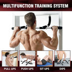 Doorway Chin Up Bar Pull Up Bar Sit Up Mutil-Function Home Gym Strength Training