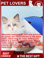 Pet Grooming Kit Pet Hair Remover Glove + Bath Brush Set Dog Cat Massage Shower Brush Pet Deshedding Glove For Dogs Cats