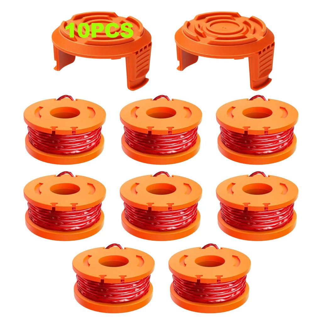 20 Pack Trimmer Spool Line For Worx (WA0010) Replacement Trimmer Spool Line For Worx Trimmer Line Refills 0.065 inch For Worx