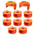 20 Pack Trimmer Spool Line For Worx (WA0010) Replacement Trimmer Spool Line For Worx Trimmer Line Refills 0.065 inch For Worx