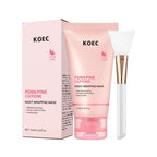 US Local KOEC PDRN Pink Caffeine Overnight Face Mask, Sleeping Wrapping Mask, Night Facial Mask, Moisturizing Skin Care, Hydrating Beauty Care for All Skin Types