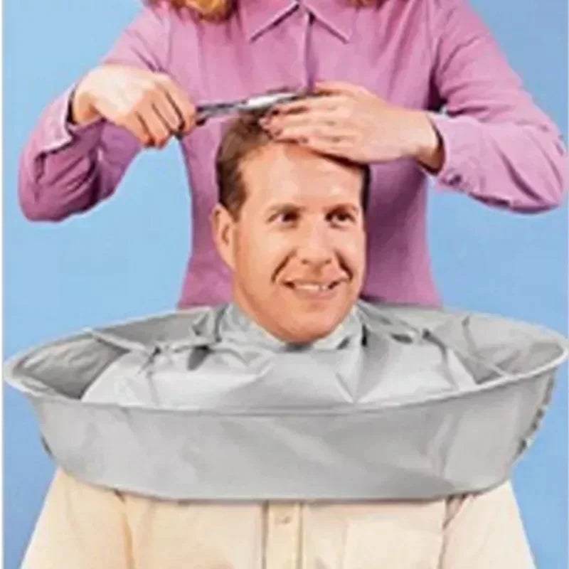 Barber Adult Children Haircut Cloak Foldable Dye Aprons Hair Cutting Hairdressing Cape Breathable Household Haircut Tool Ca