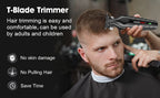 HIENA PRO Professional Hair Clipper Set Cordless Barber Kit and Hair Cutting Set Electric Foil Shavers and Beard Trimmers set