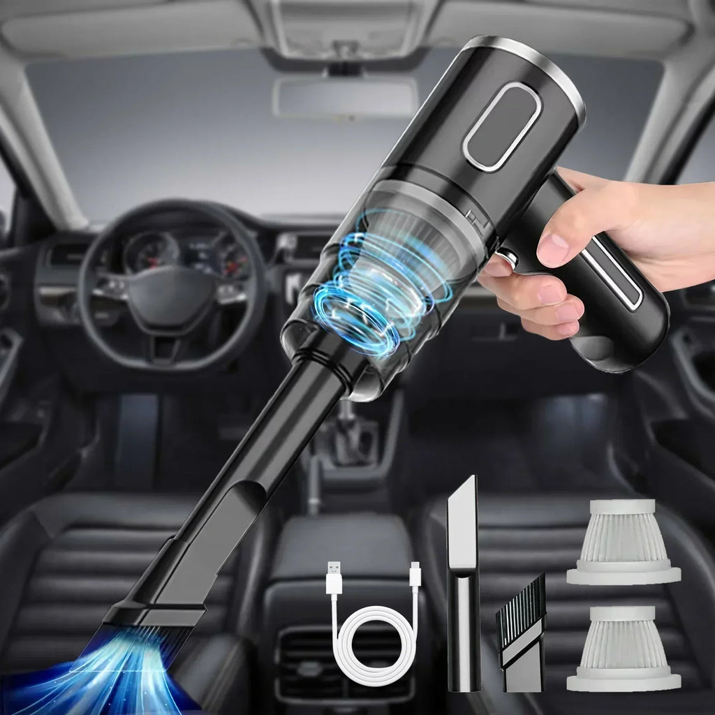 Wireless Handheld Vacuum Cleaner Cordless Portable Car Vacuum for Interior Cleaning Home Office Deep Cleaning Rechargeable Mini Vacuum Dust Buster Blower Machine with High Suction US Stock Fast Free Shipping