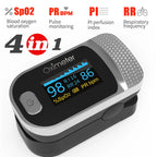 Tensiometer Or Finger Oximeter Medical Digital Blood Pressure Monitor Heart Rate Pulse Meter Household Automatic Tonometer