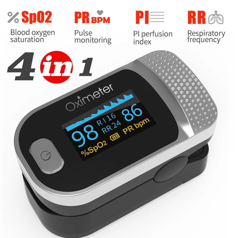 Tensiometer Or Finger Oximeter Medical Digital Blood Pressure Monitor Heart Rate Pulse Meter Household Automatic Tonometer