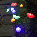 Solar Garden Lights Solar LED Lights Outdoor Waterproof with Mushroom for Outside Pathway Patio Yard Decor Gifts