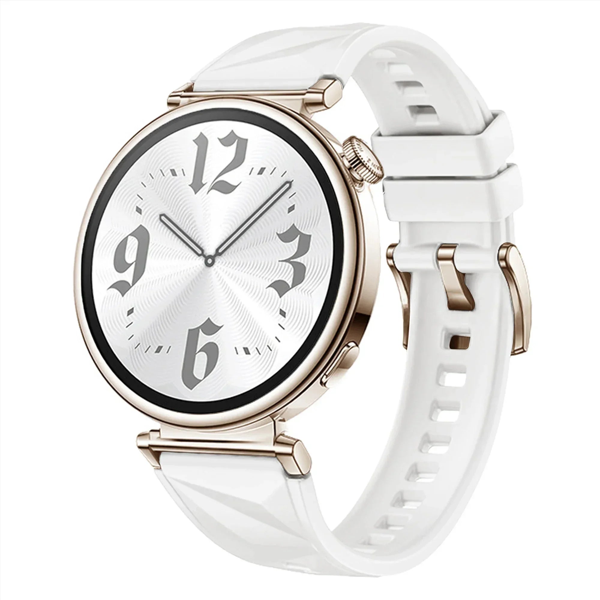 18mm Women Strap for Huawei Watch GT6/5 41mm Sport Silicone Replacement Band for Huawei Watch GT4 41mm Breathable 18mm Wristband