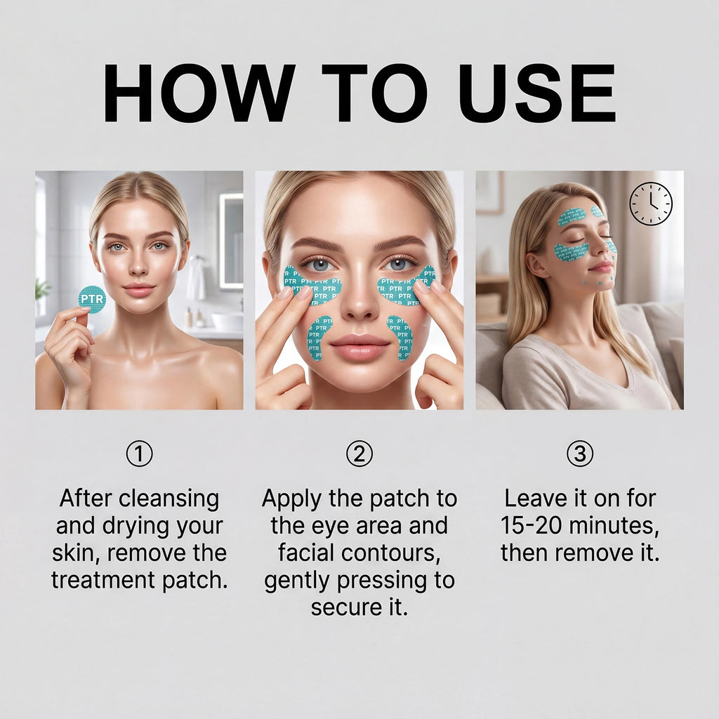 Collagen Peptide Face Eye Mask Tape Reduce Facial Wrinkles Improve Eyes Fine Lines Lift Firm Facial Mask Women Daily Skin Care