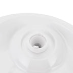 Pet Water Fountain 1.85Gal Large Capacity, Ultra-Quiet 30dB Cat Drinking Dispenser with 2 Filters, 5V USB Pump Auto Circulating, Anti-Dry Burn for Dogs Cats, White