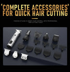 Ufree Beard Trimmer for Men, Electric Razor Shaver, Cordless Hair Clipper Shaving Kit for Mustache Body Nose Ear Hair Facial, Ad