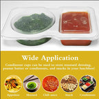 20 Pcs Disposable Picnic Spice Jars - Portable Single-Use Seasoning Boxes for Camping & Barbecue