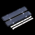 2 Pairs Plastic Freezer Refrigerator LED Strip Light Bar For E349766 MDDZ-162A 1629348 DC12V 2W HCDM415LC BCD-630WT