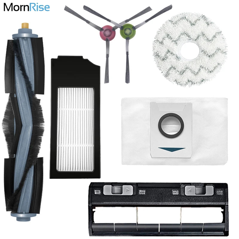 Replacement Accessories For Ecovacs Deebot X1/T10 (OMNI/ Turbo) Spare Parts Vacuum Cleaner Consumables Brush Filter Mop Cloth