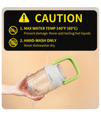 Holidays and Birthdays Blender for Shakes & Smoothies! ZHENMI BPA-Free Cordless Blender, 33oz, Ice Crushing, USB Rechargeable,
