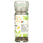 Black Peppercorn Grinder 1.55 Ounce Kitchen Spice Grinder Stainless Steel Black Durable Grinding Mechanism for Seasoning and Co